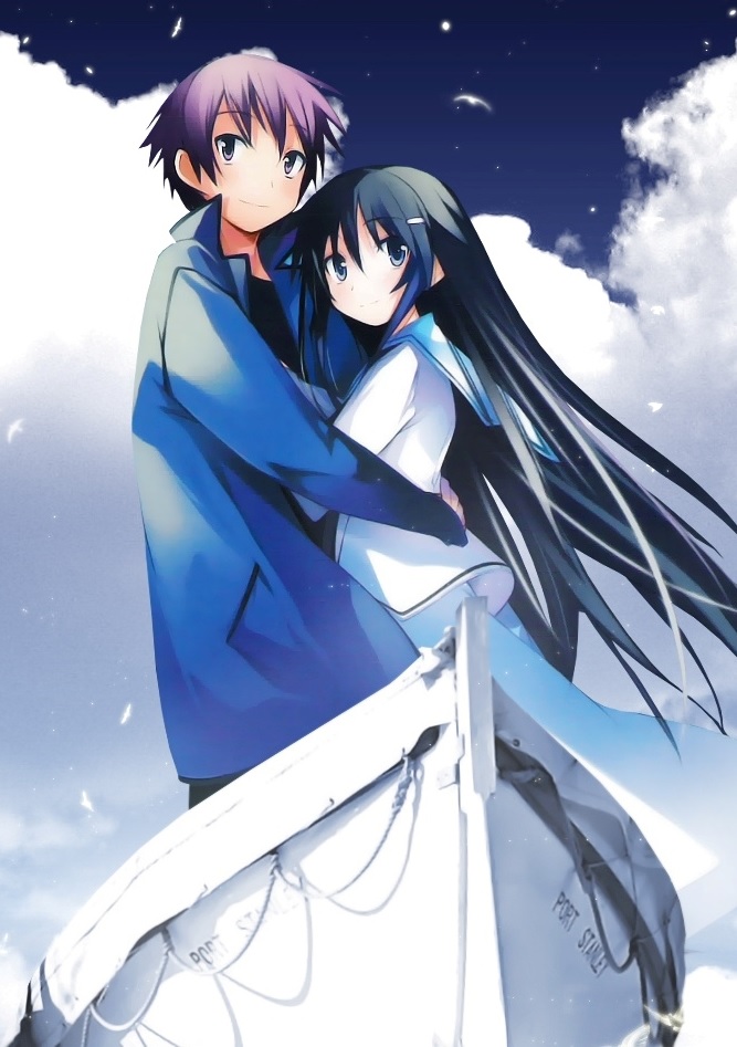 Hanbun no Tsuki ga Noboru Sora